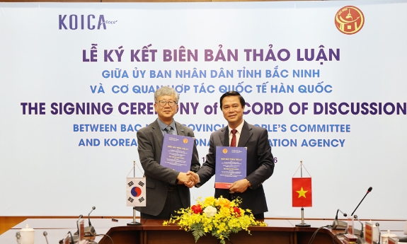 Bắc Ninh và tổ chức KOICA (Hàn Quốc) ký kết hợp tác đào tạo nghề, phát triển nhân lực